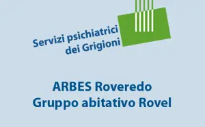 Banner pubblicitario ARBES Roveredo Gruppo abitativo Rovel